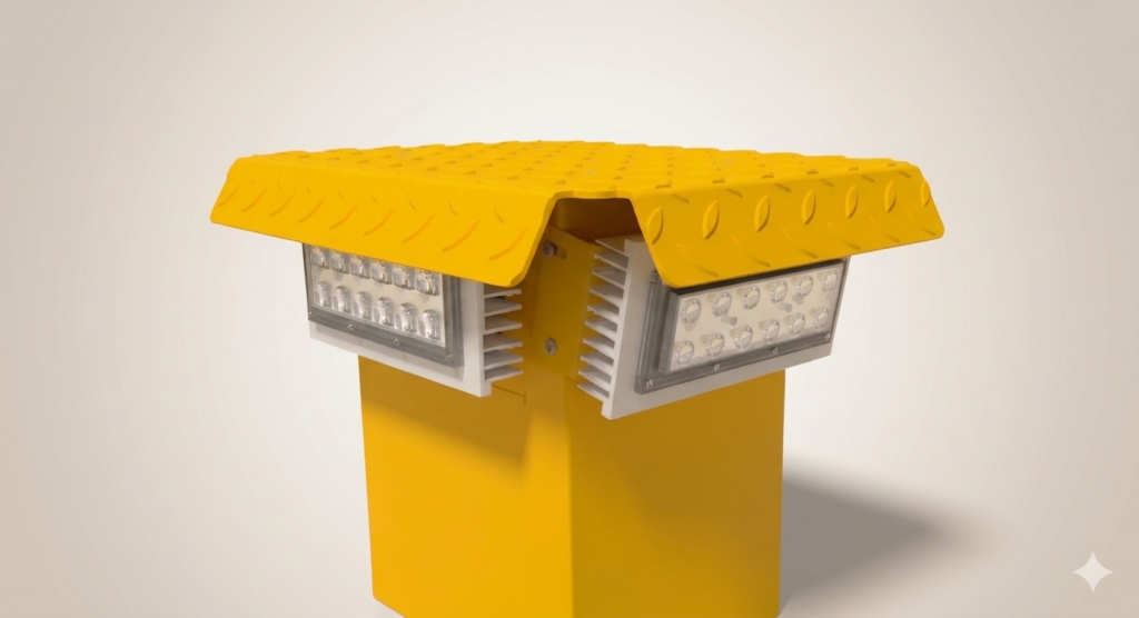 LumiWay – produit d'éclairage industriel et ferroviaire pour potelets extérieurs le long des voies