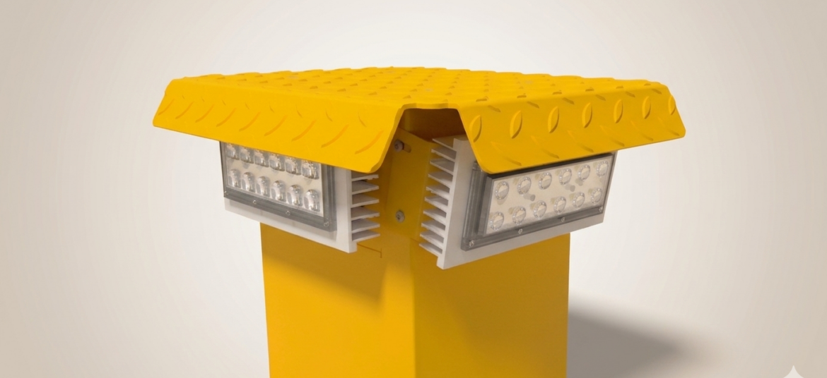 LumiWay – produit d'éclairage industriel et ferroviaire pour potelets extérieurs le long des voies